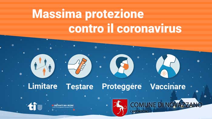 Massima protezione contro il coronavirus durante le festività